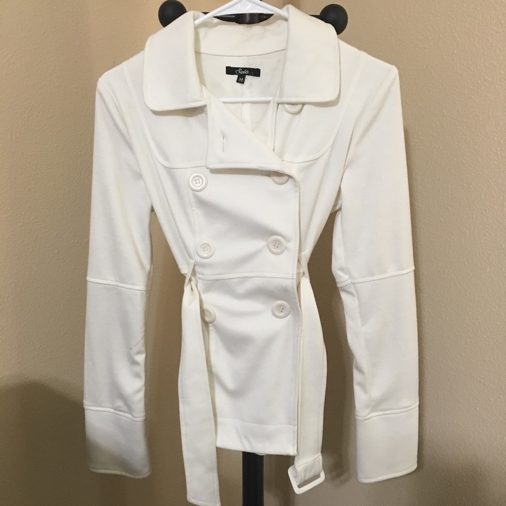 Sele Light Weight White Peacoat